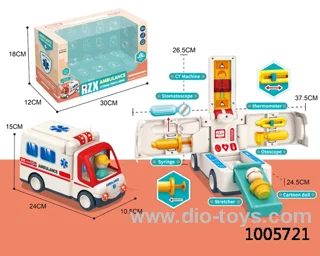 friction Ambulance with light &music not include in window box