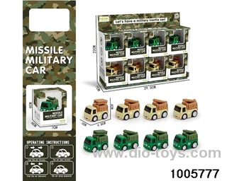 Inertial vehicle in display box
