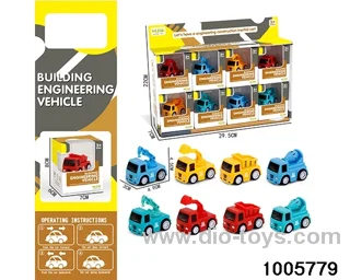 Inertial vehicle in display box