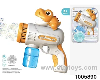 10-hole bubble pistol Tyrannosaurus rex in Blister card