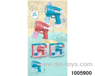 10-hole automatic angel bubble gun in color box