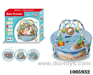 activity gym & ball pit  in color  box