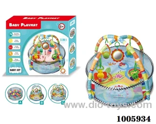 activity gym & ball pit  in color  box