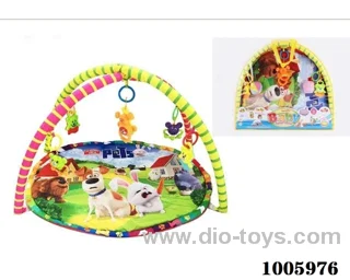 Baby playmat in  PVC hang bag