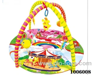 Baby playmat   in PVC hang bag