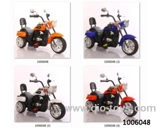 single drive one-button start motorcycle with light &music 4  color mixed loading