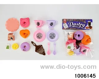 Tea tableware pastry and dessert series in PP bag with header