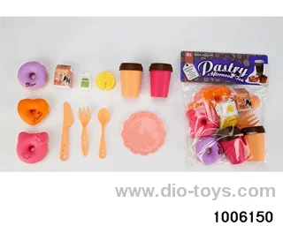 Tea tableware pastry and dessert series in PP bag with header