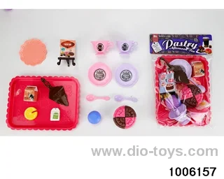 Tea tableware pastry and dessert series in PP bag with header