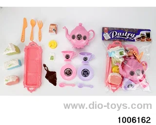 Tea tableware pastry and dessert series in PP bag with header
