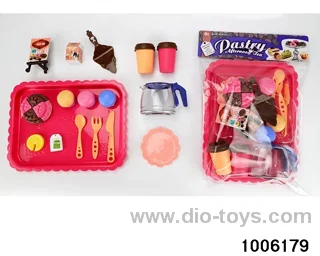 Tea tableware pastry and dessert series in PP bag with header