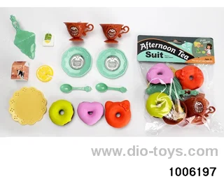 Tea tableware pastry and dessert series in PP bag with header