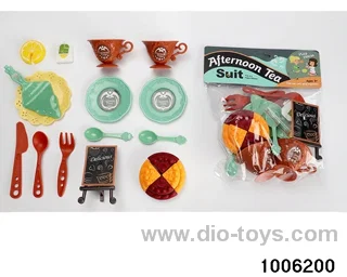 Tea tableware pastry and dessert series in PP bag with header