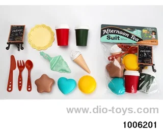 Tea tableware pastry and dessert series in PP bag with header