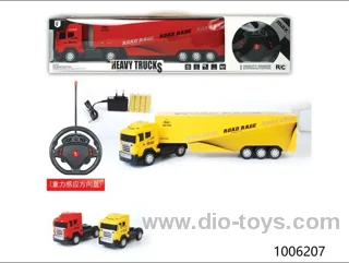 CONTAINER TRUCK IN WINDOW BOX，INCLUDE USB CHARGER