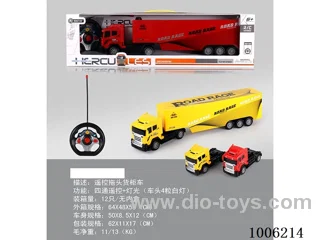RC CINTAINER TRUCK IN WINDOW BOX