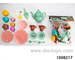 Tea tableware pastry and dessert series in PP bag with header