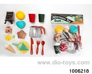 Tea tableware pastry and dessert series in PP bag with header