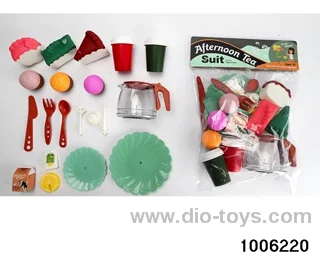 Tea tableware pastry and dessert series in PP bag with header