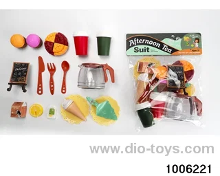 Tea tableware pastry and dessert series in PP bag with header