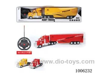 CONTAINER TRUCK IN WINDOW BOX