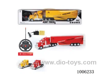 CONTAINER TRUCK IN WINDOW BOX