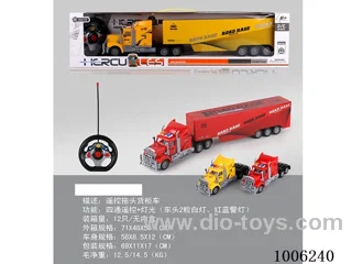 RC CINTAINER TRUCK IN WINDOW BOX