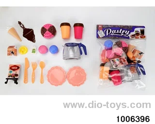 Tea tableware pastry and dessert series in PP bag with header