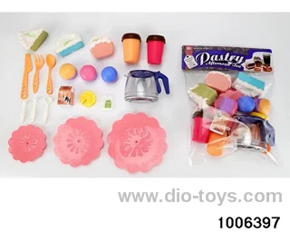 Tea tableware pastry and dessert series in PP bag with header