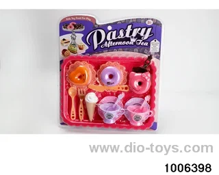 Tea tableware pastry and dessert series in PP bag with header