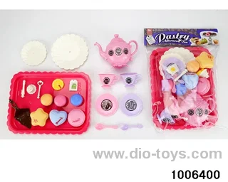 Tea tableware pastry and dessert series in PP bag with header