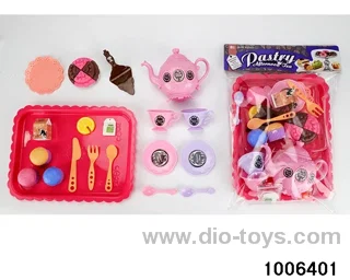 Tea tableware pastry and dessert series in PP bag with header