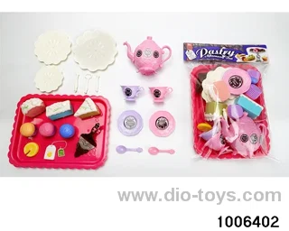 Tea tableware pastry and dessert series in PP bag with header