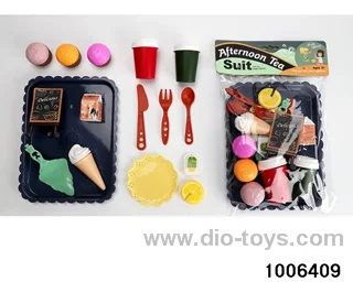 Tea tableware pastry and dessert series in PP bag with header