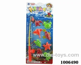 fishing toys set in Blister card