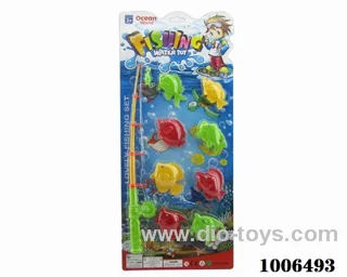 fishing toys set in Blister card