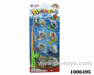 fishing toys set in Blister card