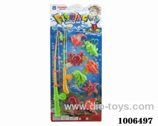 fishing toys set in Blister card
