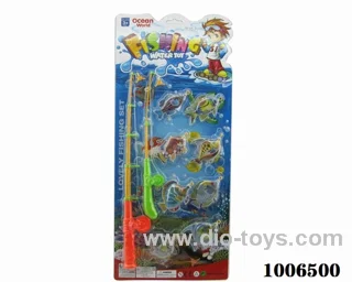 fishing toys set in Blister card