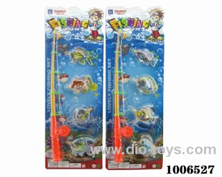 fishing toys set 2 sets mixed loading in Blister card