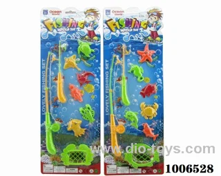 fishing toys set 2 sets mixed loading in Blister card