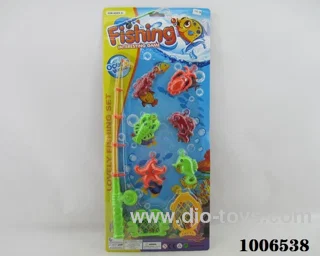 fishing toys set in Blister