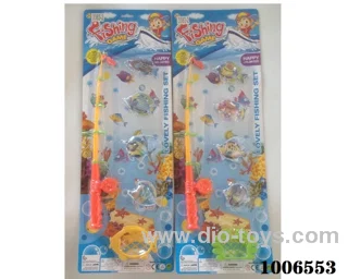 fishing toys set 2 sets mixed loading in Blister