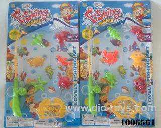 fishing toys set in Blister