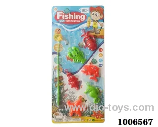 fishing toys set in Blister