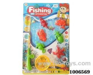 fishing toys set in Blister