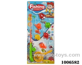 fishing toys set in Blister