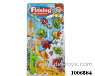 fishing toys set in Blister