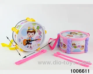 BABY CARTOON DRUM IN OPP BAG
