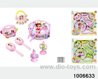 BABY MUSICAL INSTRUMENT SET IN COLOR BOX